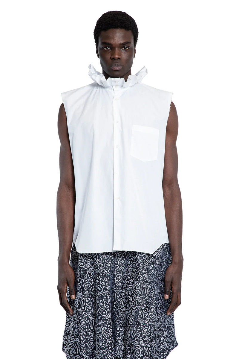 COMME DES GARCONS HOMME PLUS MAN WHITE SHIRTS - Antonioli.eu