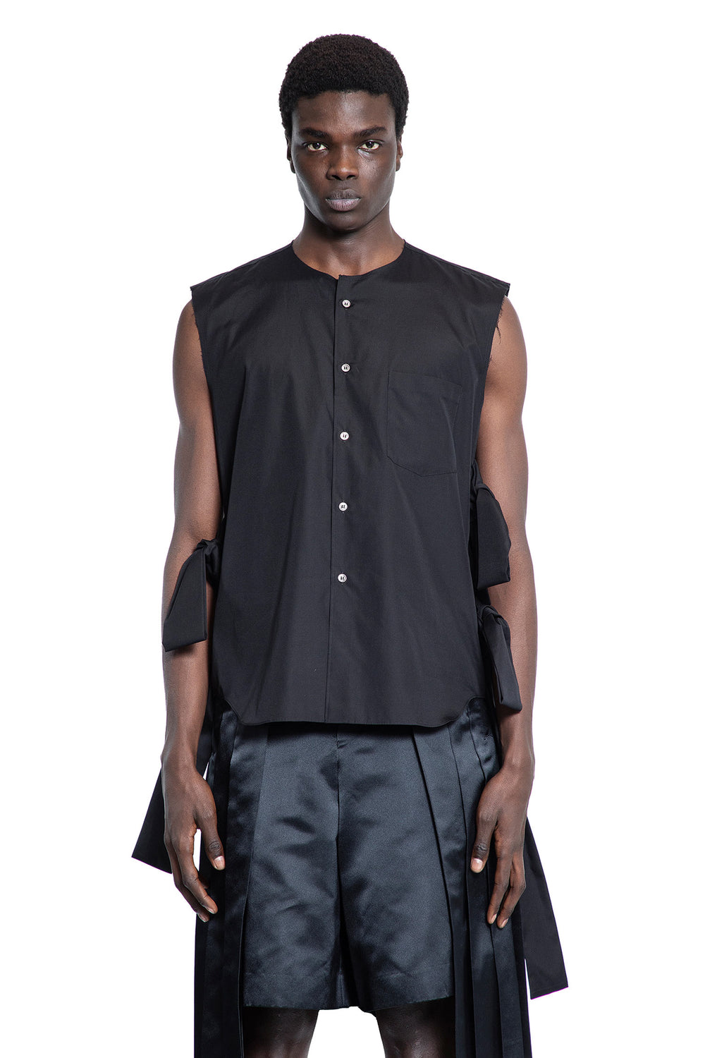 COMME DES GARCONS HOMME PLUS MAN BLACK SHIRTS