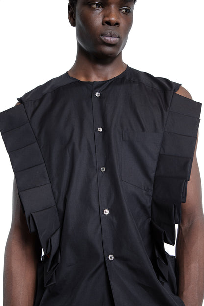 COMME DES GARCONS HOMME PLUS MAN BLACK SHIRTS