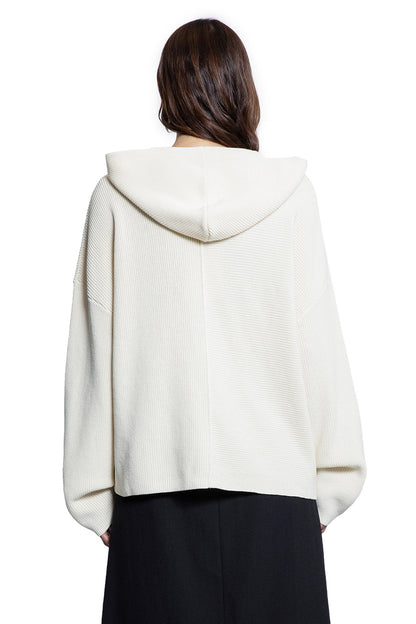 STUDIO NICHOLSON WOMAN OFF-WHITE KNITWEAR