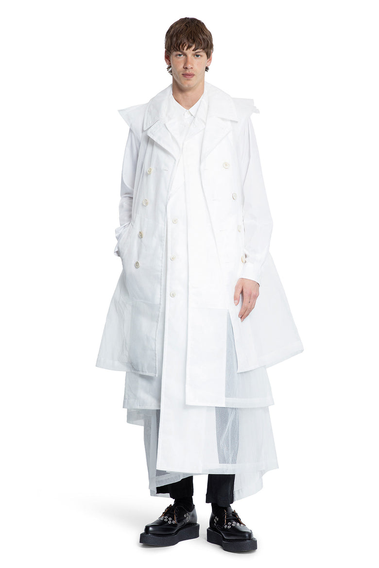 COMME DES GARCONS HOMME PLUS MAN WHITE COATS