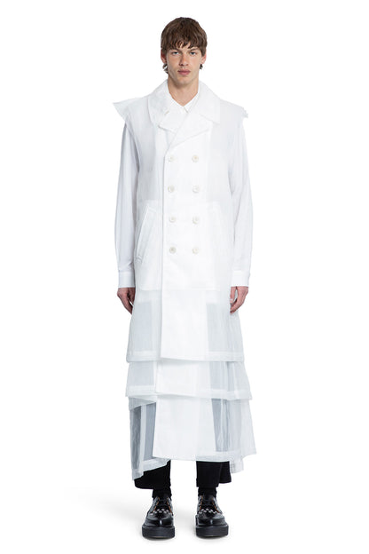 COMME DES GARCONS HOMME PLUS MAN WHITE COATS