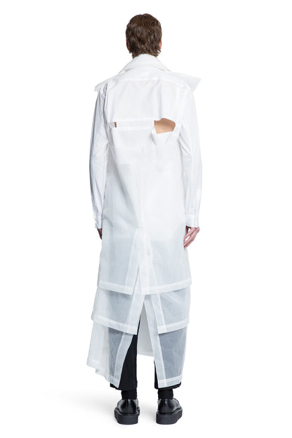 COMME DES GARCONS HOMME PLUS MAN WHITE COATS