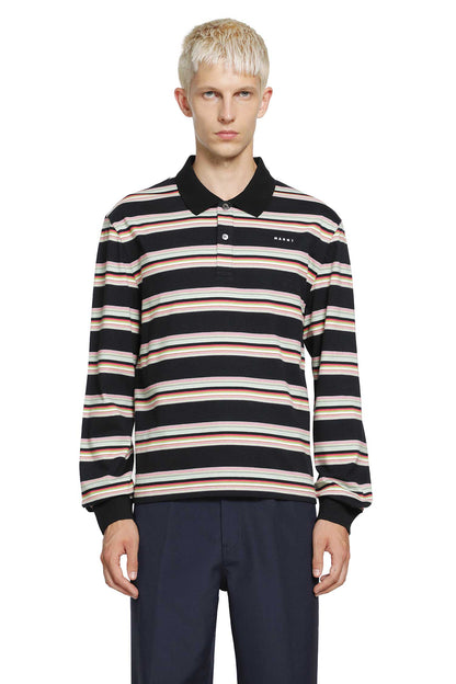 Striped Cotton Polo Shirt