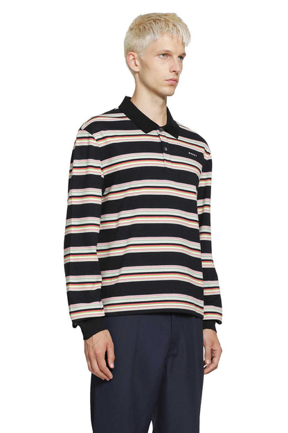 Striped Cotton Polo Shirt