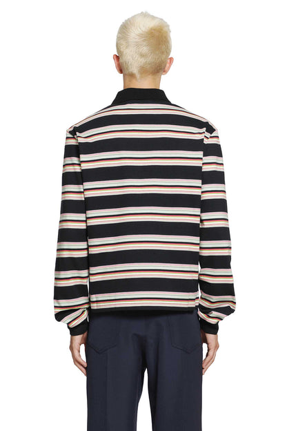 Striped Cotton Polo Shirt