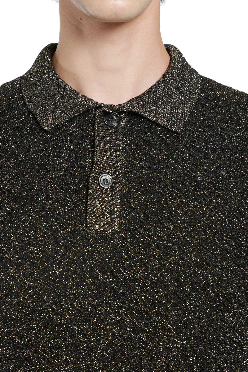 MARNI Lurex Wool Polo Sweater man