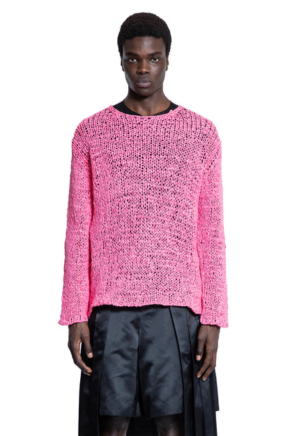 COMME DES GARCONS HOMME PLUS MAN PINK KNITWEAR