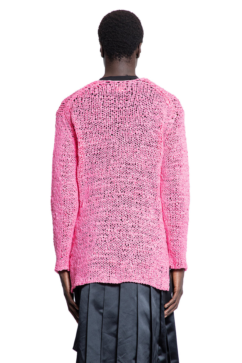 COMME DES GARCONS HOMME PLUS MAN PINK KNITWEAR