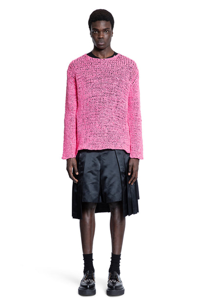 COMME DES GARCONS HOMME PLUS MAN PINK KNITWEAR