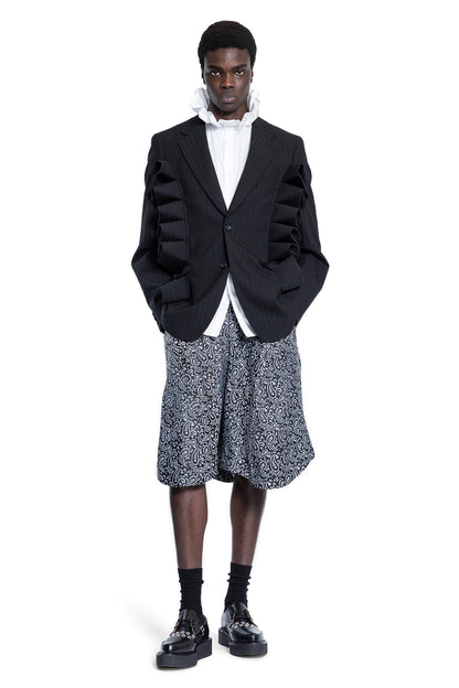 COMME DES GARCONS HOMME PLUS MAN BLACK&WHITE SHORTS & SKIRTS