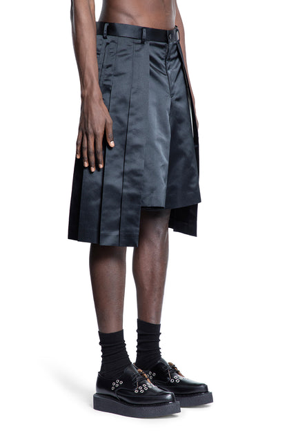 COMME DES GARCONS HOMME PLUS MAN BLACK SHORTS & SKIRTS