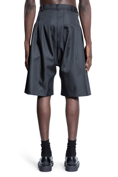 COMME DES GARCONS HOMME PLUS MAN BLACK SHORTS & SKIRTS