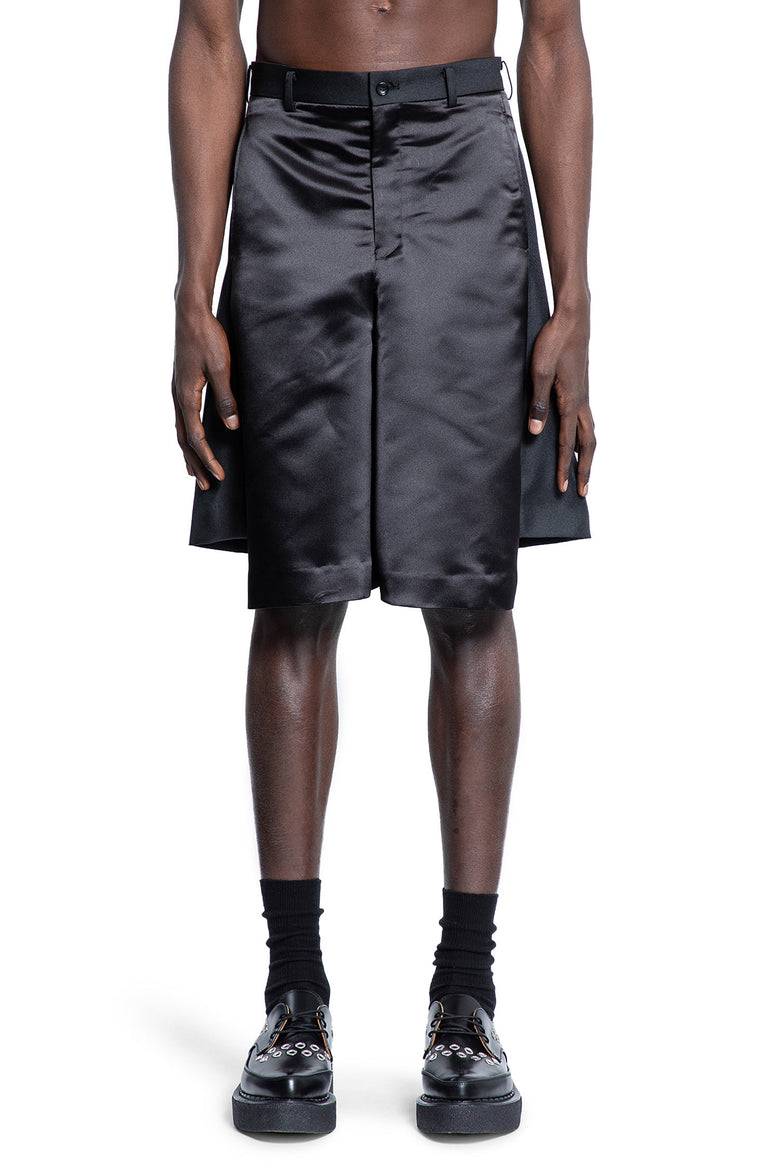 COMME DES GARCONS HOMME PLUS MAN BLACK SHORTS & SKIRTS