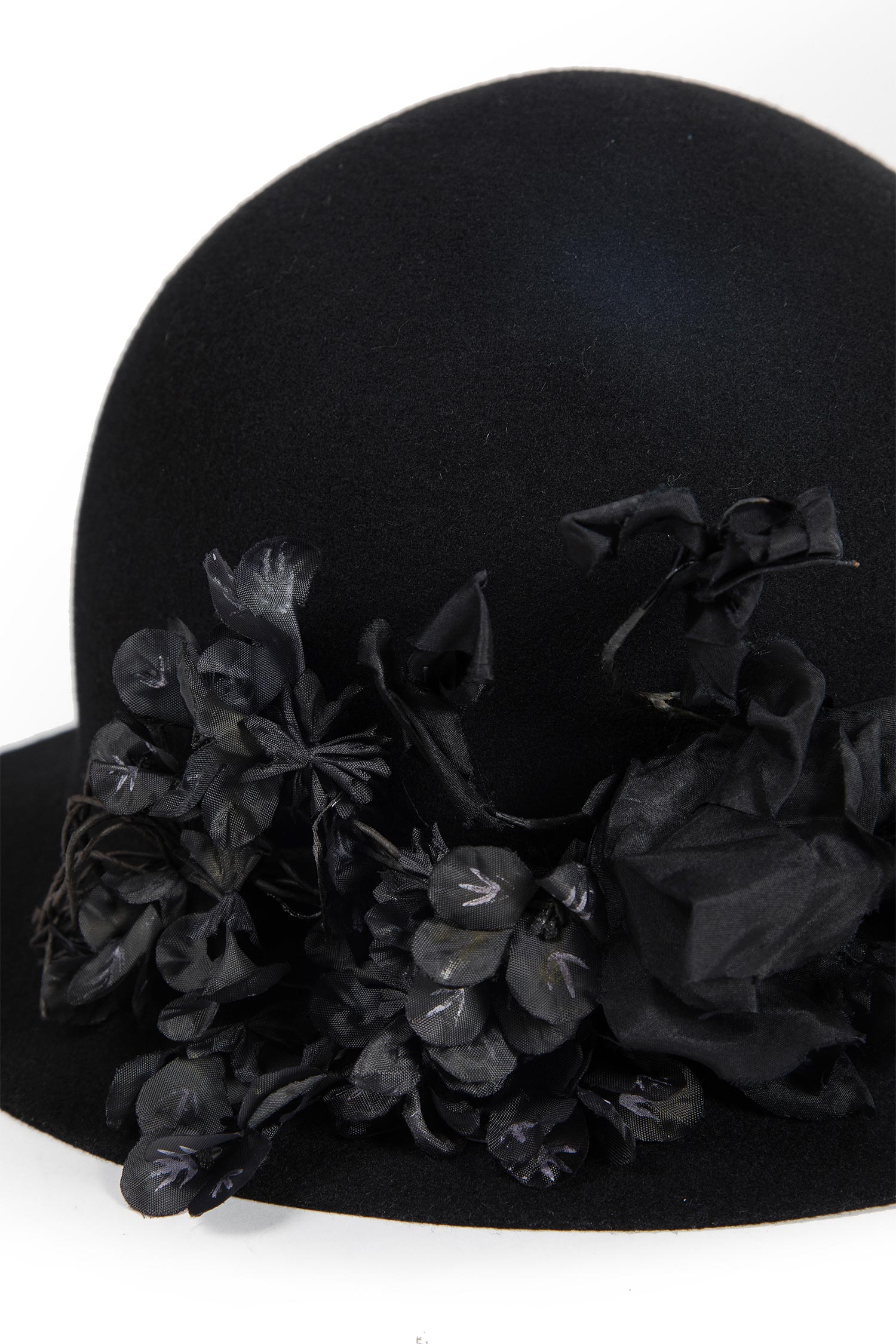 Flower Wool Felt Hat