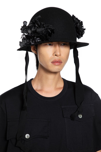 Flower Wool Felt Hat