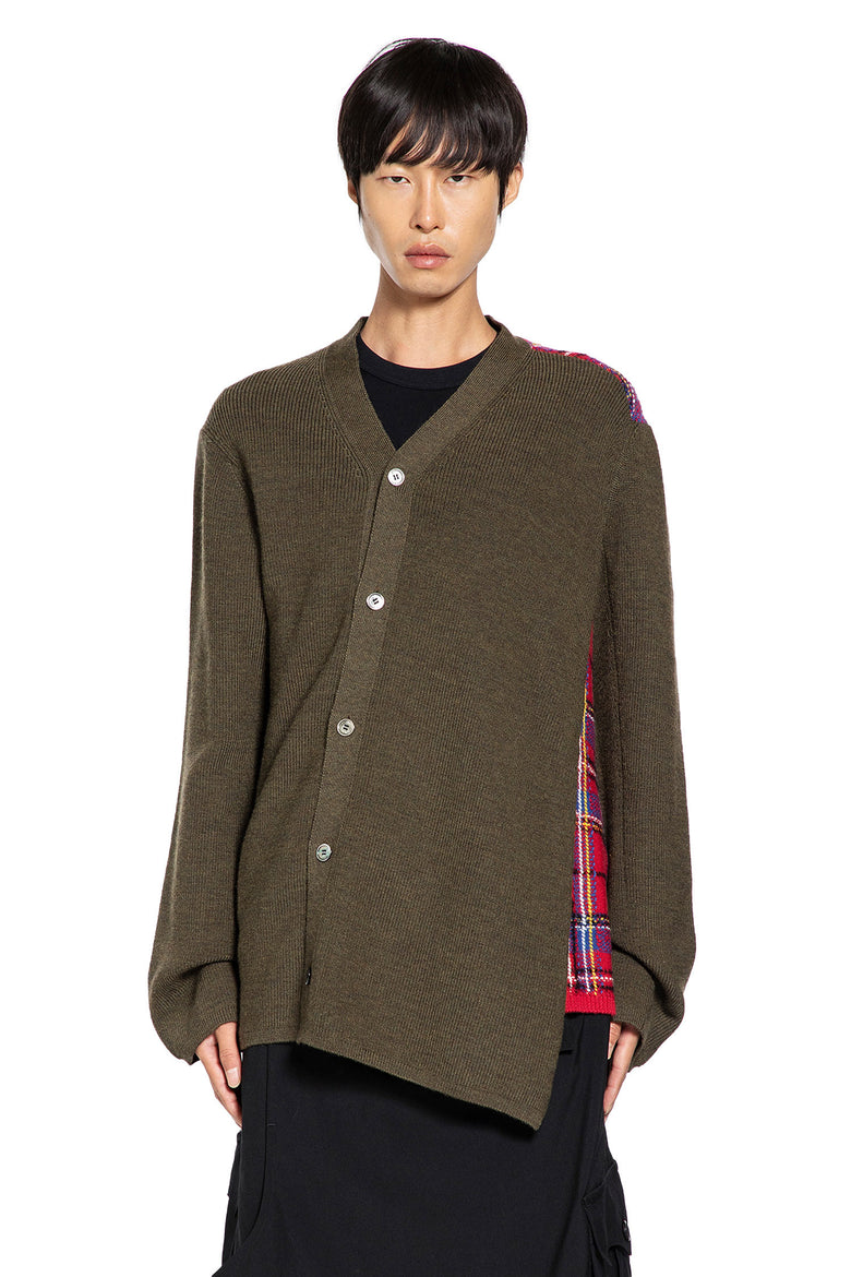 Asymmetric Paneled Sweater