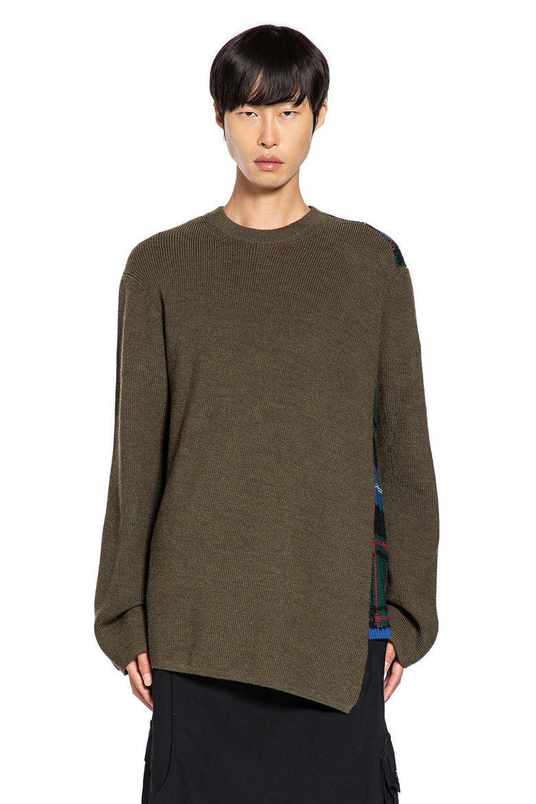 Asymmetric Paneled Sweater