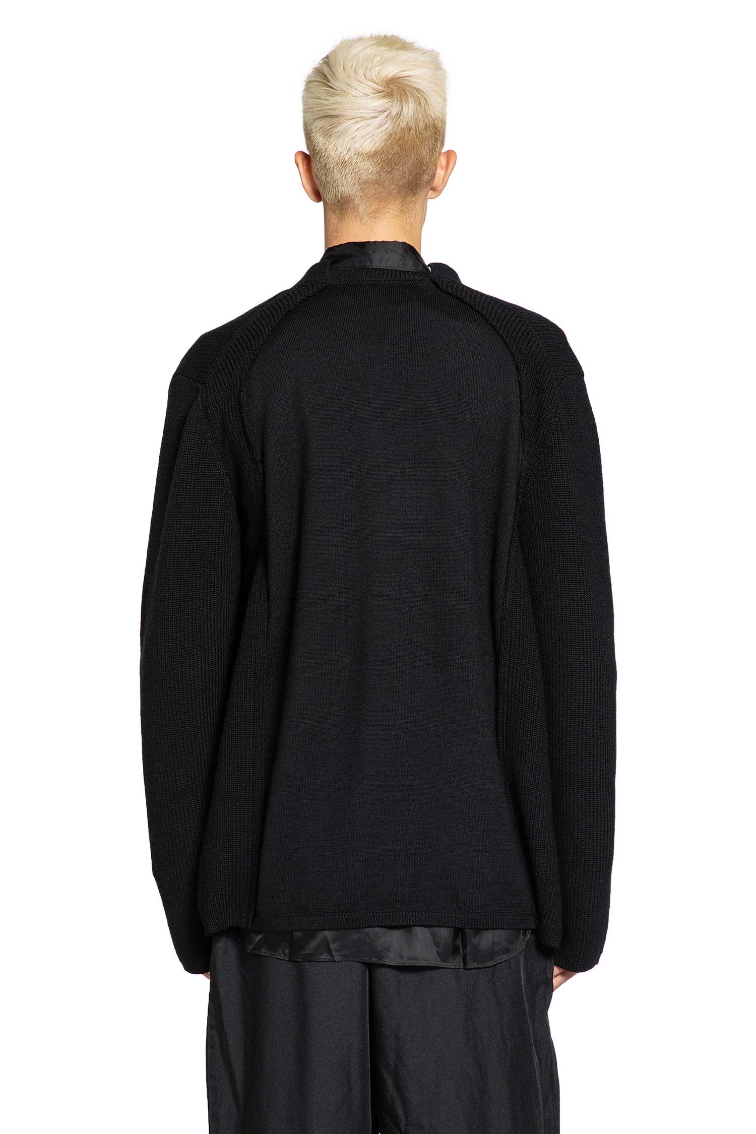 COMME DES GARCONS HOMME PLUS MAN BLACK SWEATSHIRTS