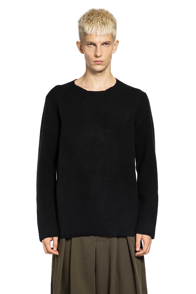 COMME DES GARCONS HOMME PLUS MAN BLACK SWEATSHIRTS
