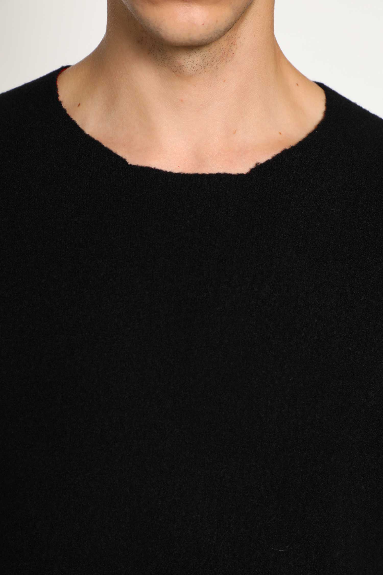 COMME DES GARCONS HOMME PLUS MAN BLACK SWEATSHIRTS