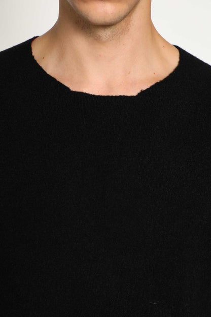 COMME DES GARCONS HOMME PLUS MAN BLACK SWEATSHIRTS
