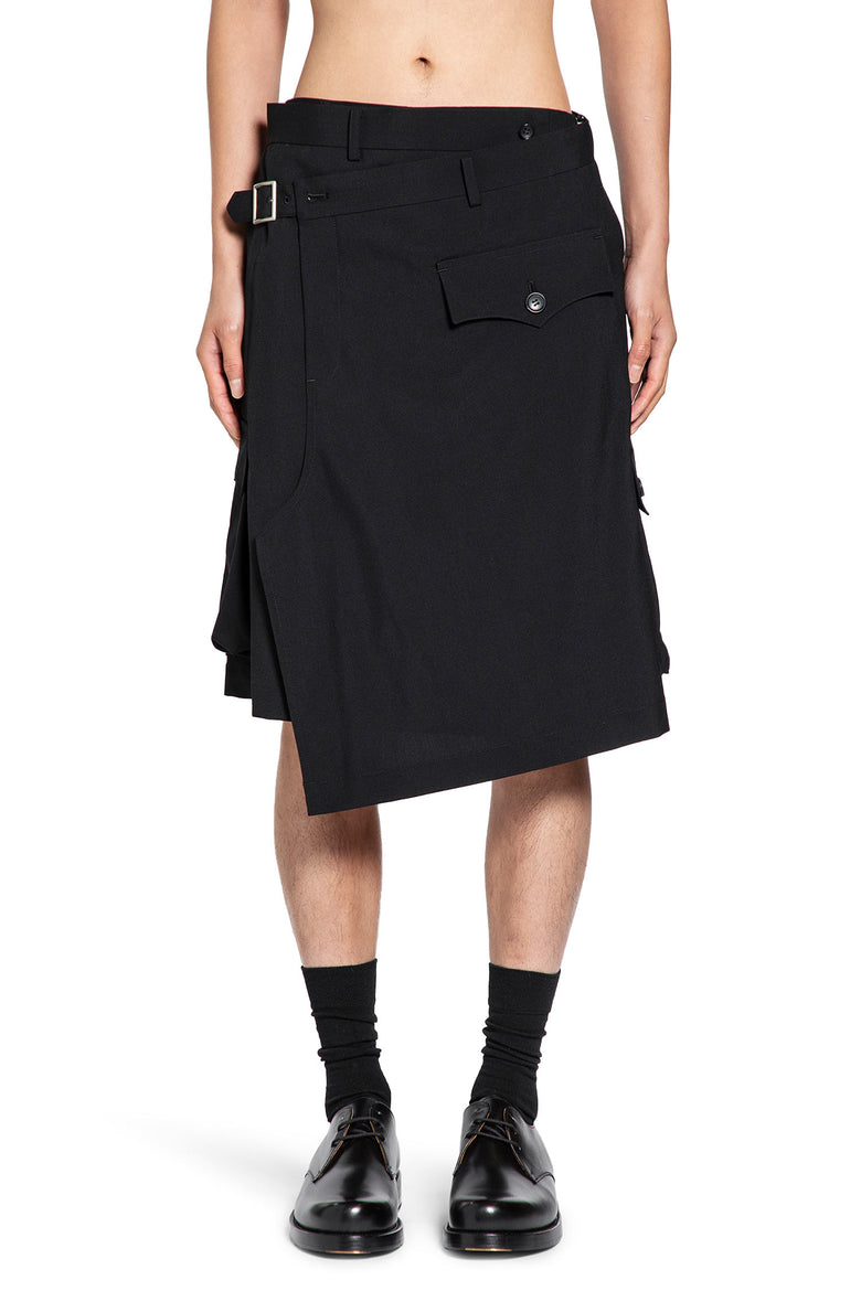 Asymmetric Overlay Shorts