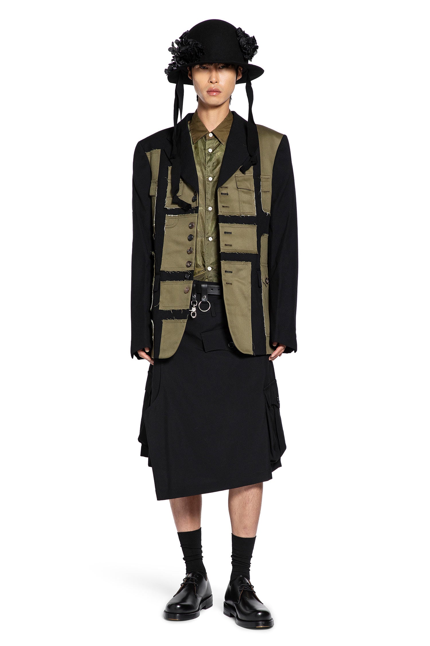 Asymmetric Overlay Shorts