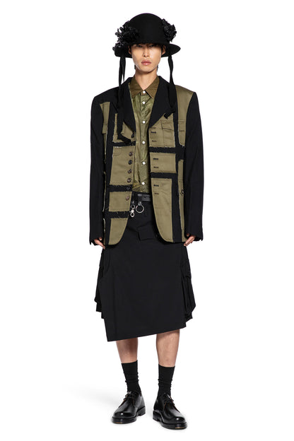 Asymmetric Overlay Shorts