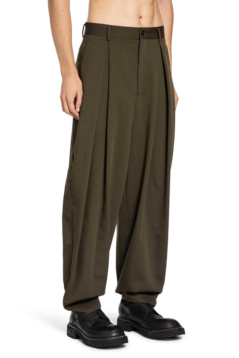 COMME DES GARCONS HOMME PLUS MAN BLACK TROUSERS