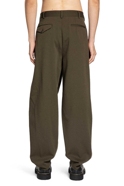 COMME DES GARCONS HOMME PLUS MAN BLACK TROUSERS