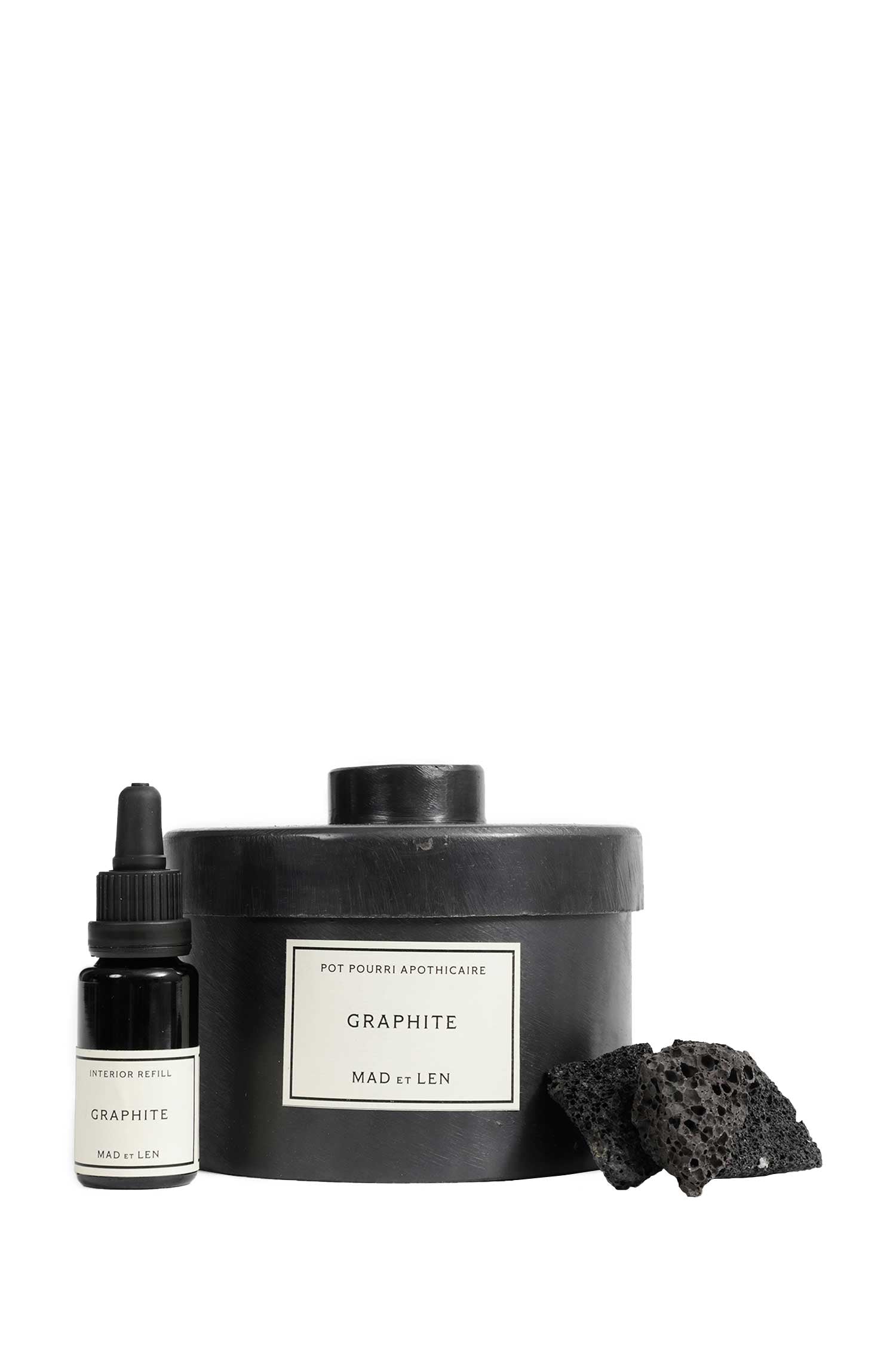 Graphite Pot Pourri Apothicaire Petit