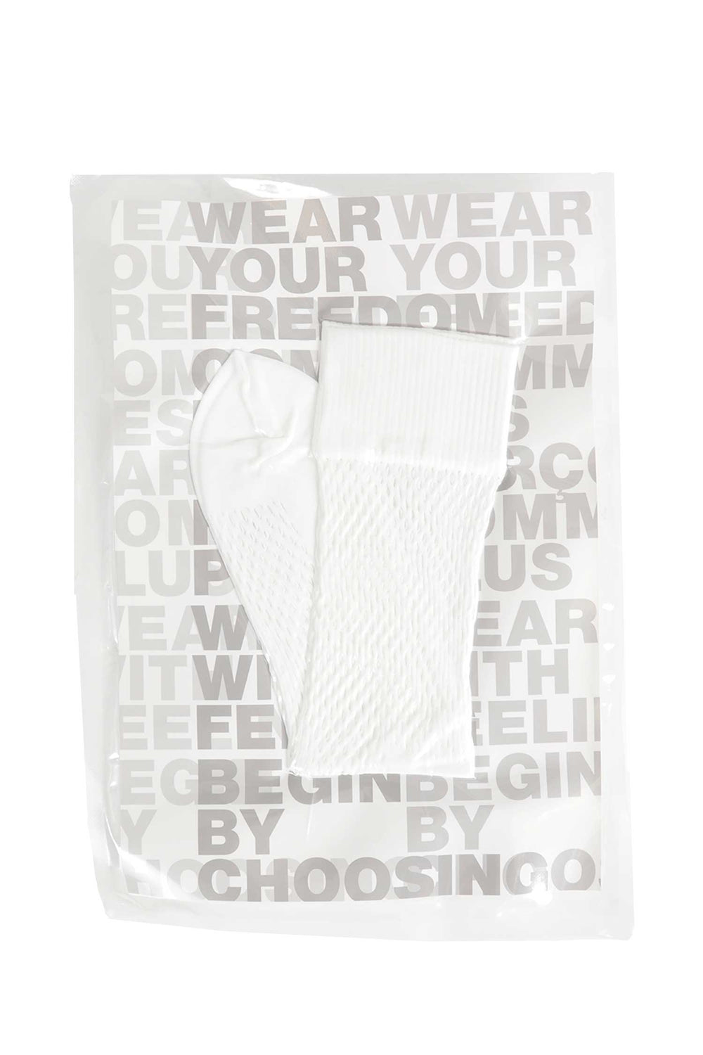 COMME DES GARCONS HOMME PLUS Mesh Socks man