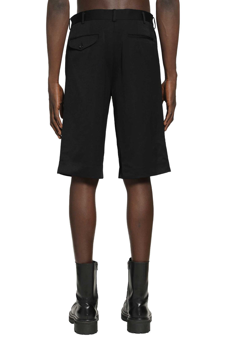 COMME DES GARCONS HOMME PLUS Zip-Detailed Tailored Shorts man