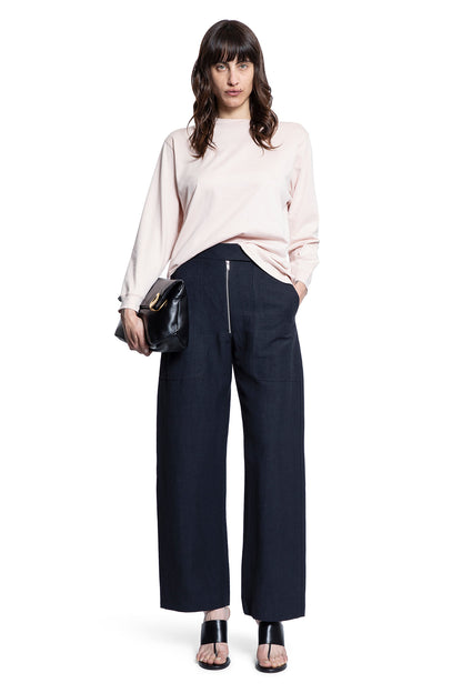 STUDIO NICHOLSON WOMAN BLUE TROUSERS