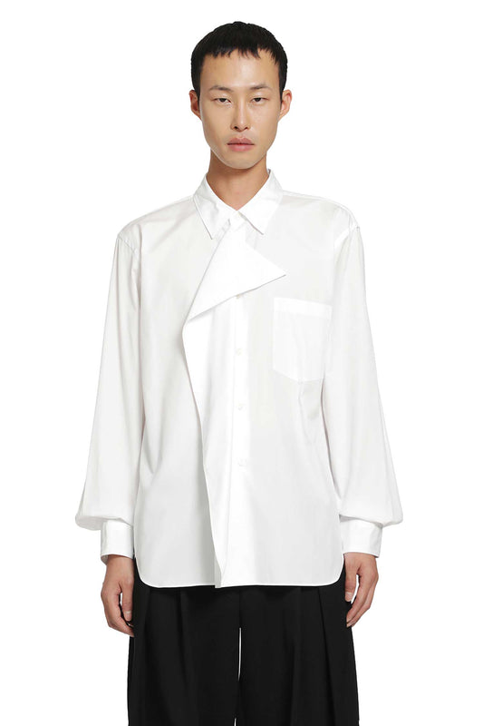 Panelled Cotton Shirt