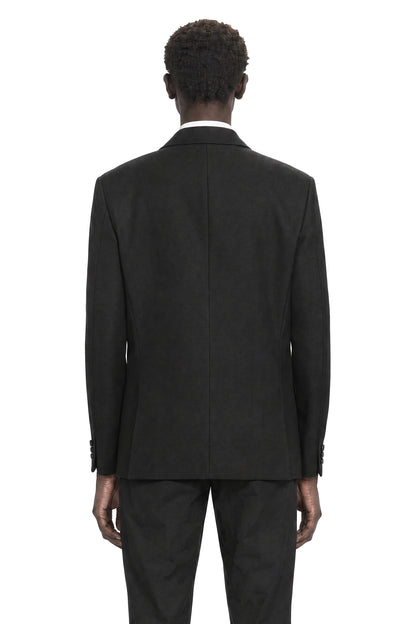 Double-Breasted Wool Blazer
