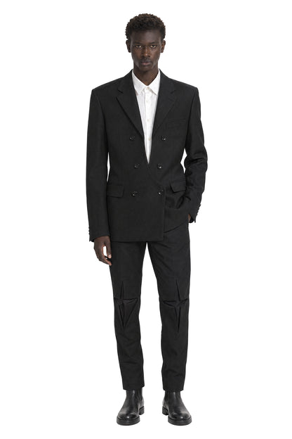 Double-Breasted Wool Blazer