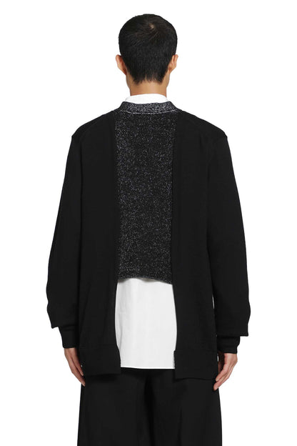 Layered cadigan