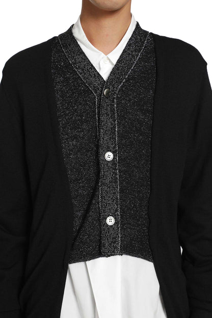 Layered cadigan