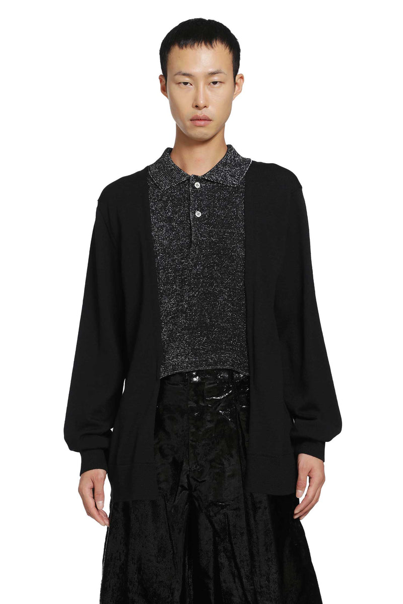 COMME DES GARCONS HOMME PLUS Cardigan with Polo man