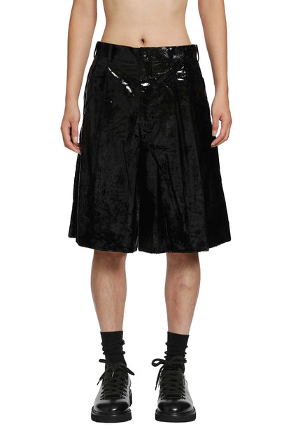 Glossy Canvas Shorts
