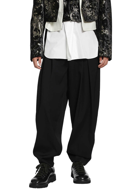 Pleated Wool Pants