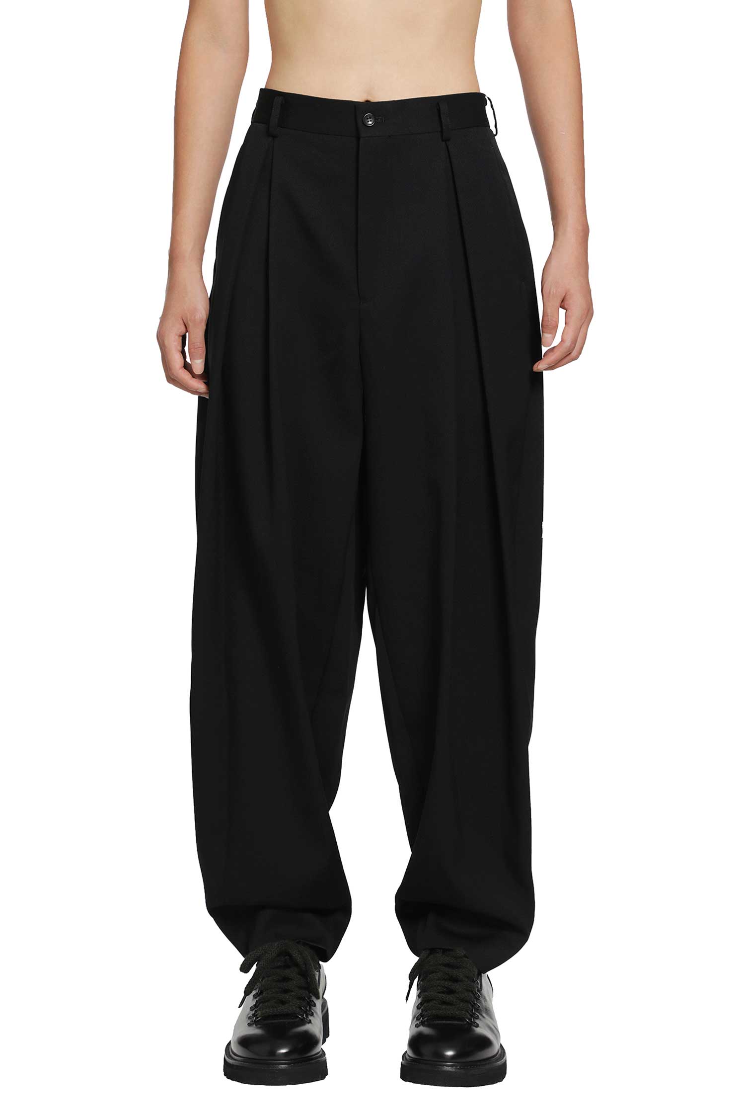 COMME DES GARCONS HOMME PLUS Pleated Wool Pants man