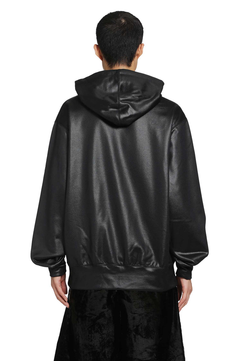 COMME DES GARCONS HOMME PLUS Coated Cotton Hoodie man