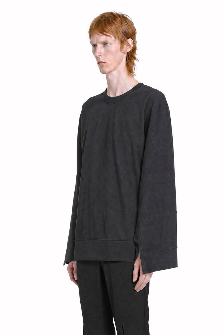 COMME DES GARCONS HOMME PLUS Cut-Out Cotton Sweatshirt man