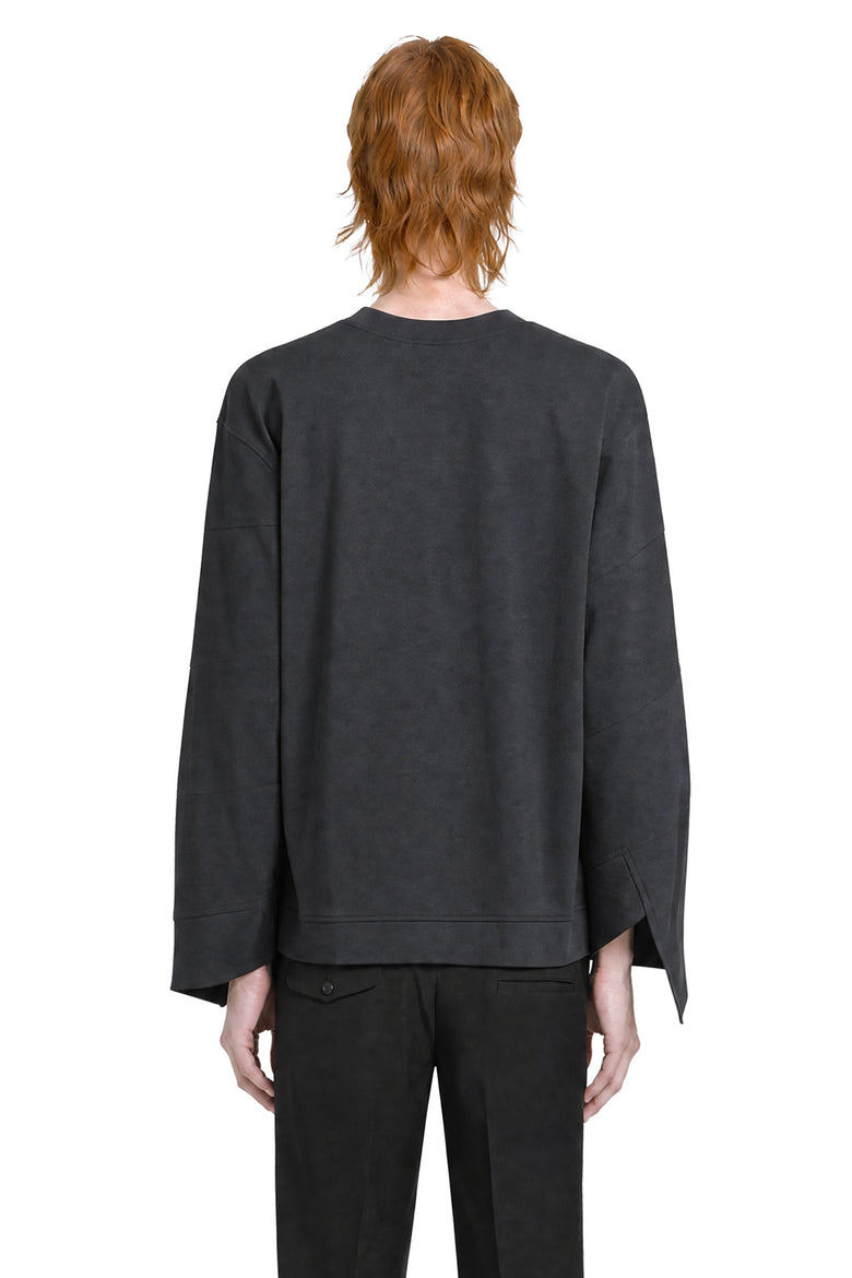 COMME DES GARCONS HOMME PLUS Cut-Out Cotton Sweatshirt man