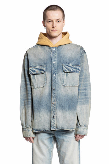 AMIRI MAN BLUE SHIRTS