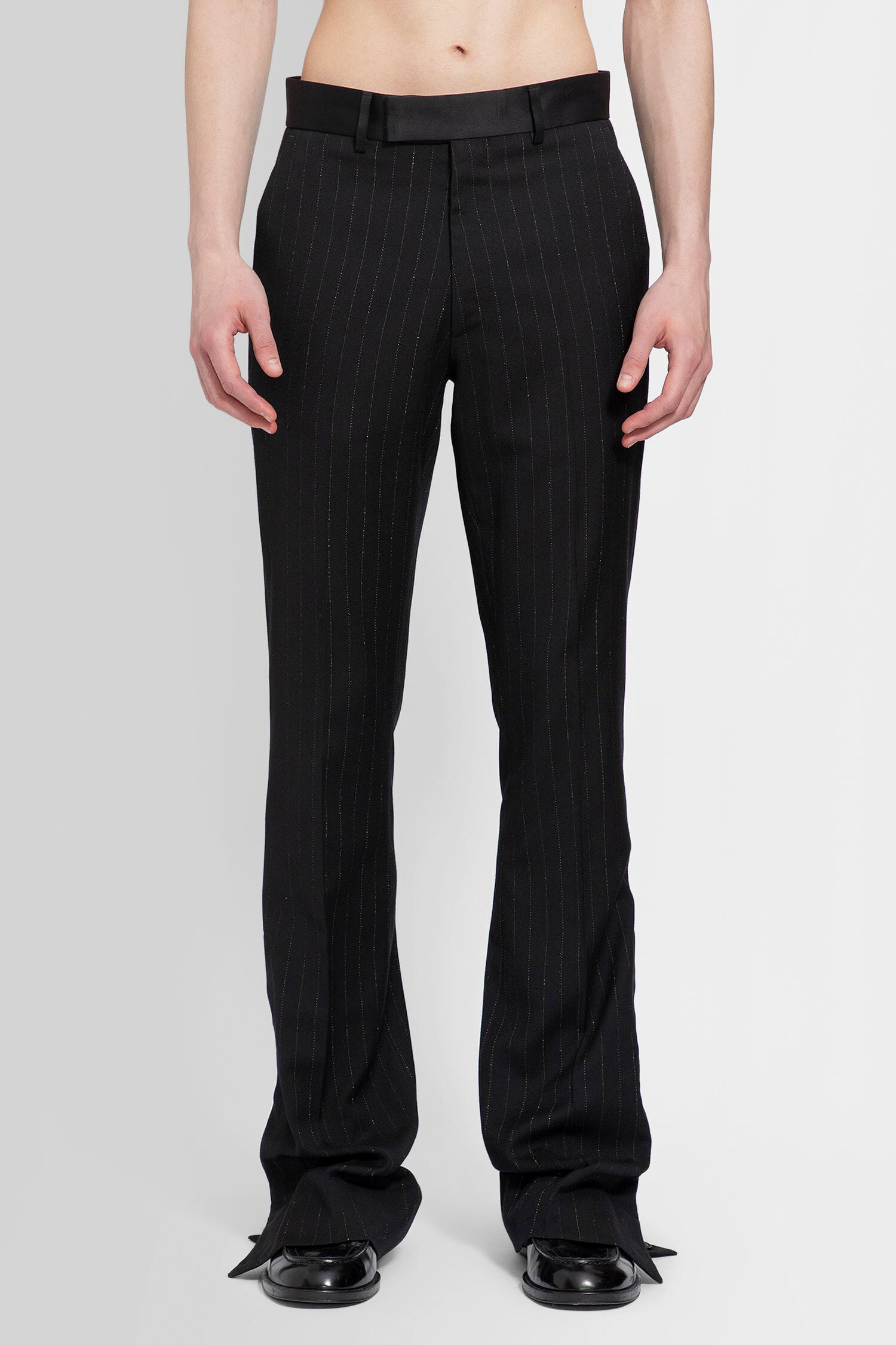 AMIRI MAN BLACK TROUSERS