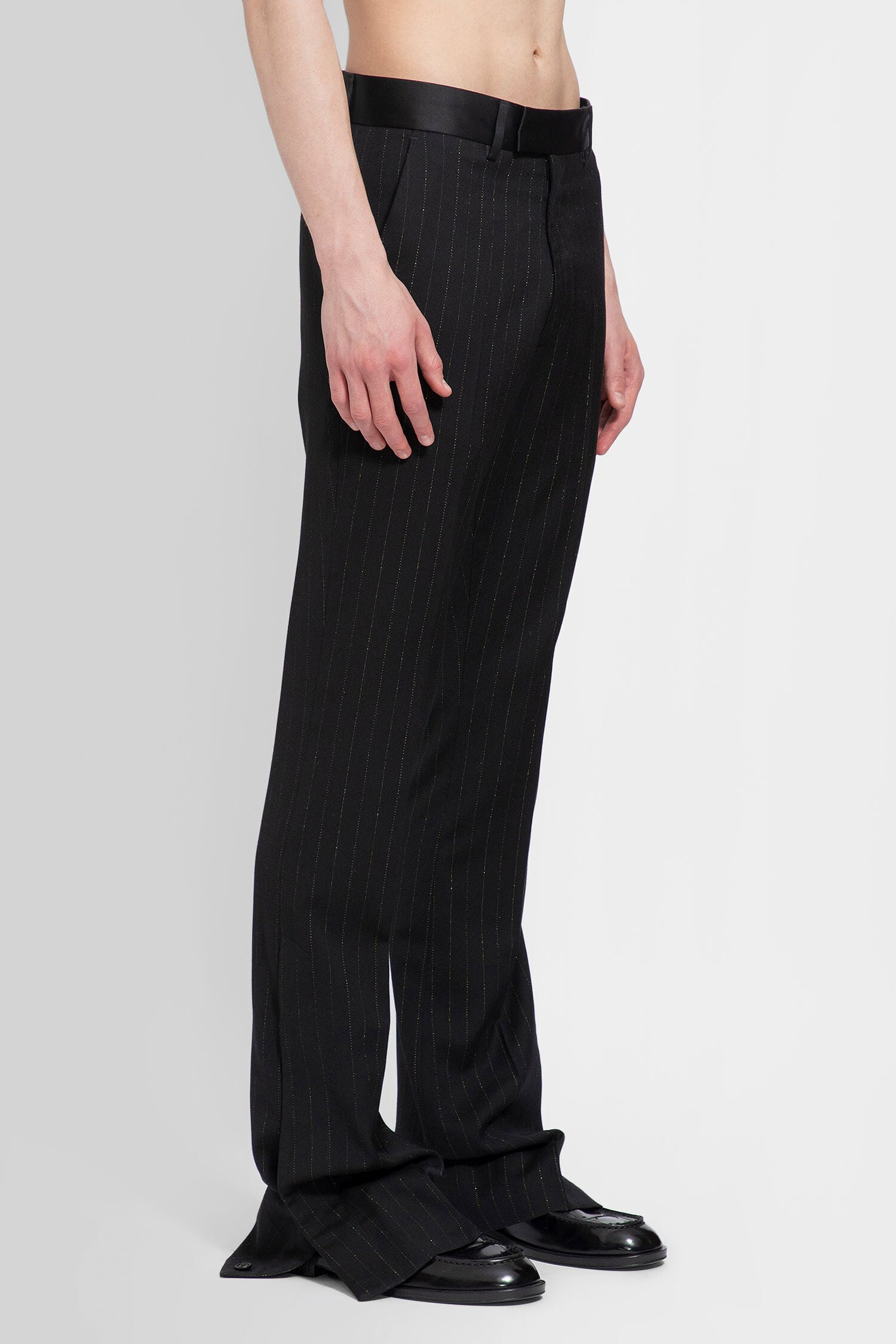 AMIRI MAN BLACK TROUSERS